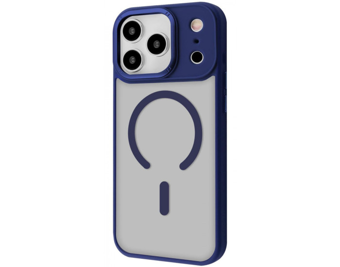Чехол-силикон Proove Essence Case with Magnetic Ring iPhone 17 Pro Max Midninght Blue
