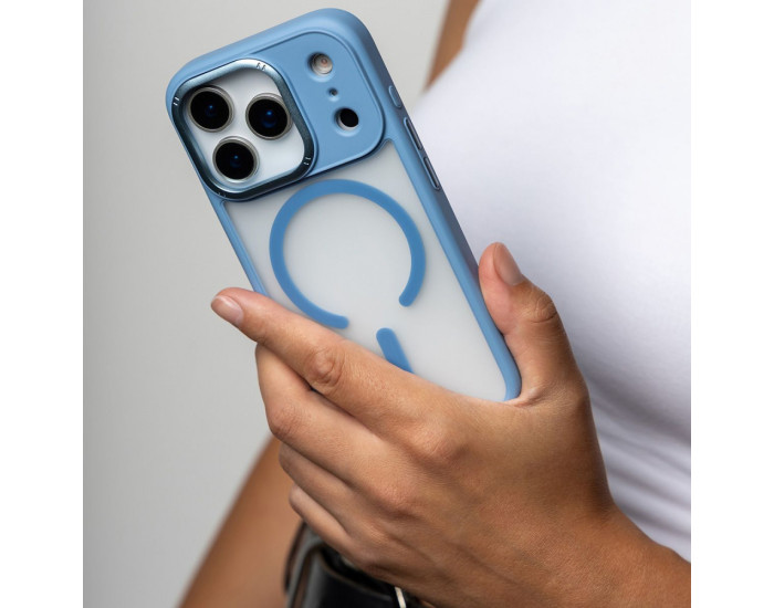 Чехол-силикон Proove Essence Case with Magnetic Ring iPhone 17 Pro Max Midninght Blue