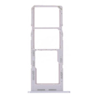 Держатель SIM-карты для Sаmsung A146 A14 5G, серебристый, Dual Sim