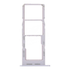Держатель SIM-карты для Sаmsung A146 A14 5G, серебристый, Dual Sim