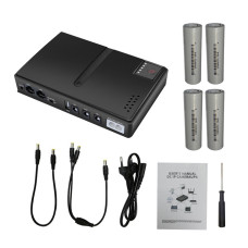 Источник бесперебойного питания DC1018L 12V/ 9V/ 5V, под аккумуляторы 18650 4 шт