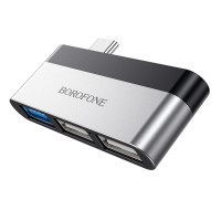 Переходник OTG Borofone DH1 Type-С to USB  