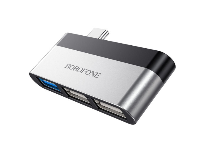 Переходник OTG Borofone DH1 Type-С to USB  
