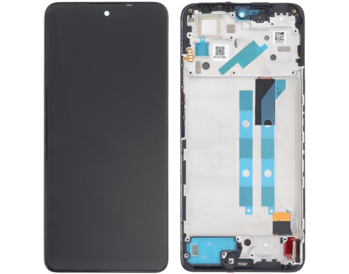 Дисплей с сенсорным экраном (модуль) Xiaomi Redmi Note 12 Pro 4G, черный с рамкой, TFT HD+