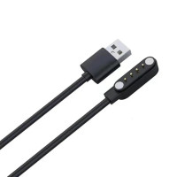 USB кабель для Smart Watch магнитный (4 pin/9.0 mm) черный
