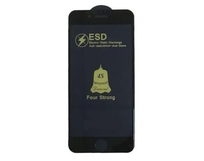 Защитное стекло ESD 4S (anti-static) iPhone 7 /8, 5D Black