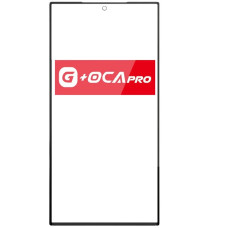 Стекло фронтальное с OCA пленкой Samsung S918 Galaxy S23 Ultra,черное, оригинал, G+OCA-PRo