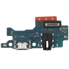 Шлейф для Samsung M215 M21 /M307 M30s /M315 M31, коннектора зарядки, конектора гарнитуры с микрофоном
