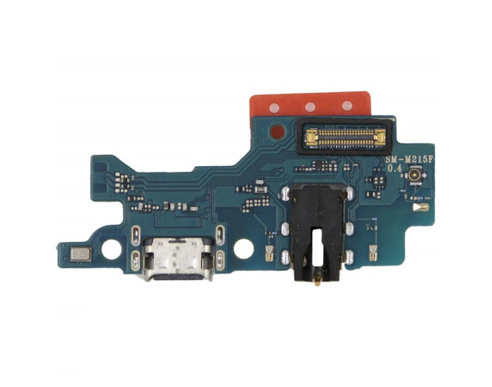 Шлейф для Samsung M215 M21 /M307 M30s /M315 M31, коннектора зарядки, конектора гарнитуры с микрофоном