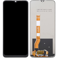 Дисплей с сенсорным экраном (модуль) Realme C35, черный, оригинал