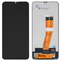 Дисплей с сенсорным экраном (модуль) Samsung A035 Galaxy A03, черный, переклейка