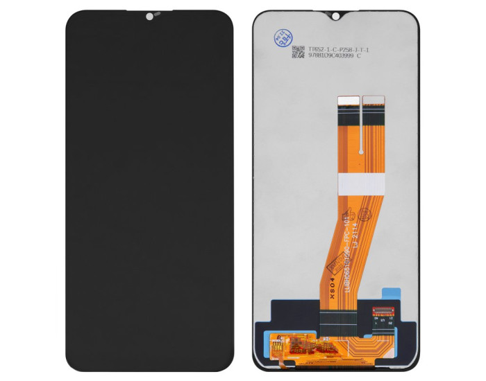 Дисплей з сенсорним екраном (модуль) Samsung A035F A03, чорний, переклеювання