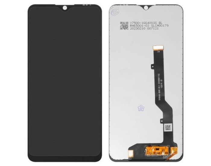 Дисплей с сенсорным экраном (модуль) ZTE Blade A7s (2020) черный, оригинал, p/n: SKI649-B08 V0.1