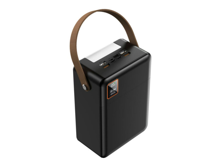 Портативная батарея (Power Bank) Topomax 80000mAh Travel Series (4USB/Type-C/Micro/Lightning/22.5W) - черный