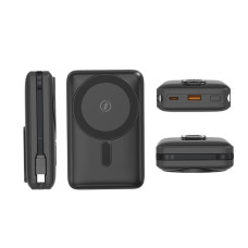 Портативная батарея (Power Bank) Aspor A386 (USB/Type-C/22.5W) 20000mAh, черный