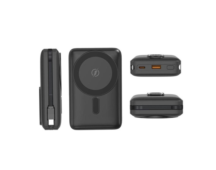 Портативна батарея (Power Bank) Aspor A386 (USB/Type-C/22.5W) 20000mAh, чорний