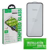 Захисне Скло HOCO A12 Plus Nano 3D full screen HD tempered glass iPhone 15 Pro, Black