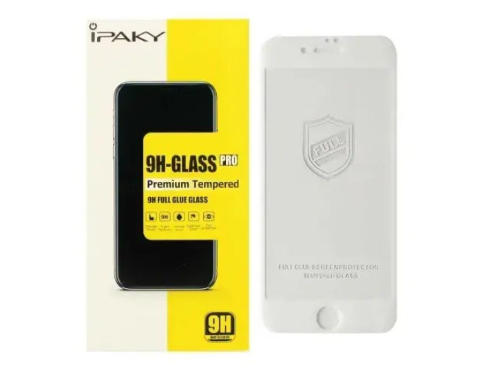 Защитное стекло iPaky iPhone 6 /6S 5D, White