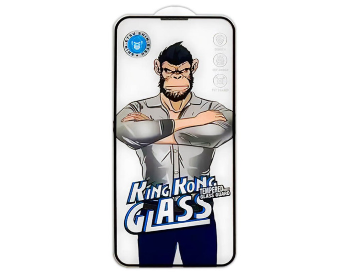 Защитное стекло King Kong iPhone 13 Pro Max 5D, Black
