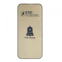 Защитное стекло ESD PRIVACY GLASS (Анти-шпион) iPhone 12 /12 Pro, 5D Black