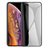 Защитное стекло Hoco A34 Plus 9D Large Arc Anti-spy Dustproof Xs Max /11 Pro Max, Black