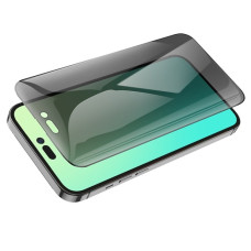 Защитное стекло Privacy HOCO a12 iPhone 14 Pro /15 /16, Черное