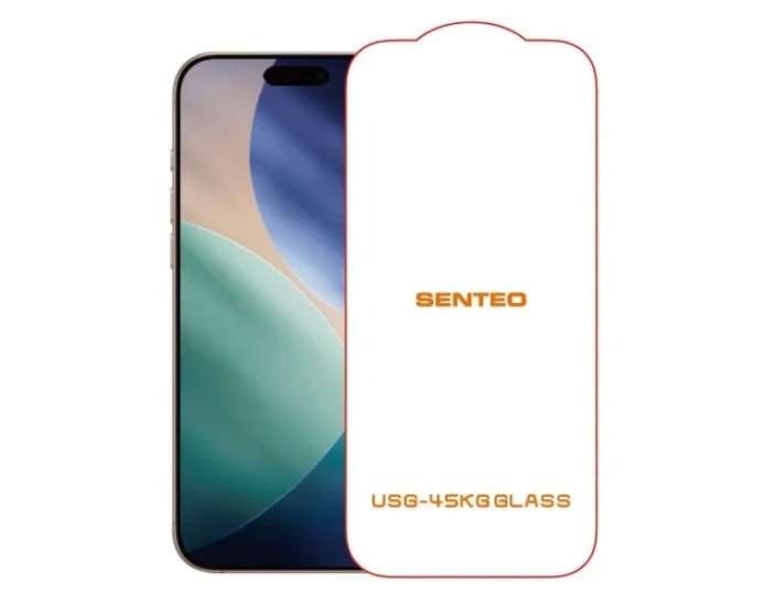 Защитное стекло SENTEO 9H Protocol 2 iPhone 16 Pro Max /17 Pro Max, Black