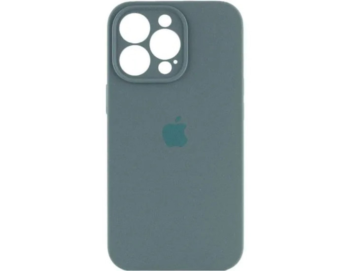 Чехол-силикон оригинал Full Camera Soft Matte iPhone 13 Pro Max, Pine green