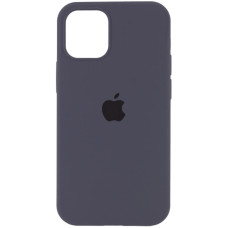 Чехол-силикон оригинал Full Soft Matte iPhone 14 Pro Dark Grey