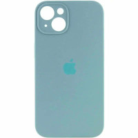 Чехол-силикон оригинал Full Camera Soft Matte iPhone 15, Pine green