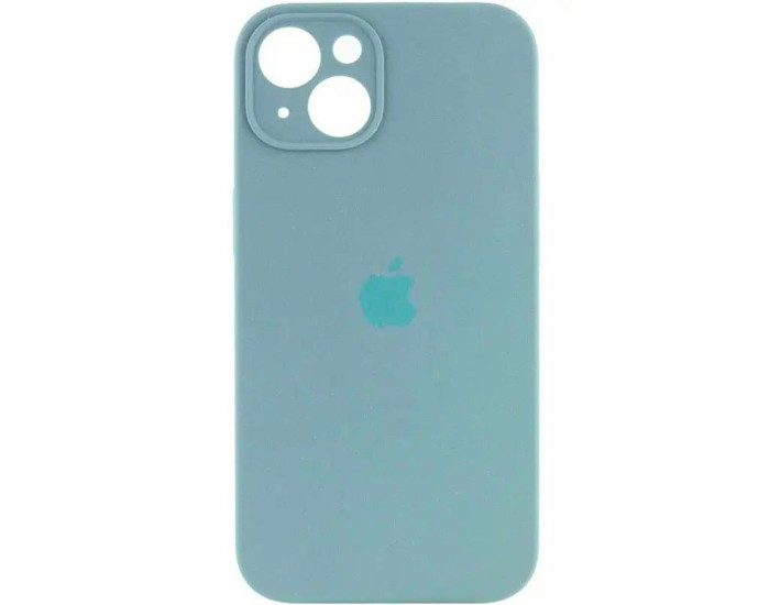 Чехол-силикон оригинал Full Camera Soft Matte iPhone 15, Pine green