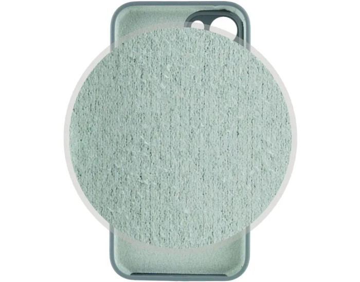 Чехол-силикон оригинал Full Camera Soft Matte iPhone 15, Pine green