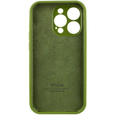 Чехол-силикон оригинал Full Camera Soft Matte iPhone 13 Pro Max, Dark olive