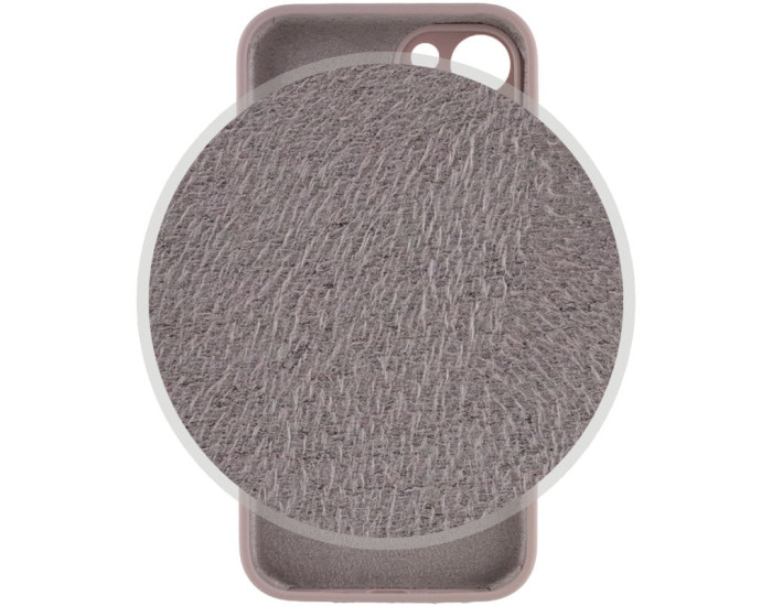 Чехол-силикон оригинал Full Camera Soft Matte iPhone 15, Pastel pink