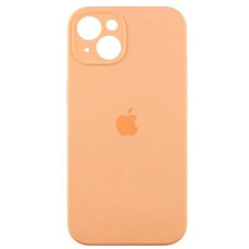 Чехол-силикон оригинал Full Camera Soft Matte iPhone 15, Light orange