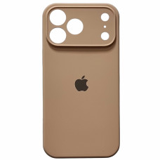 Чехол-силикон оригинал Case Full Camera iPhone 17 Pro Max (Desert Gold / Бежевый)