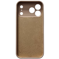 Чехол-силикон оригинал Case Full Camera iPhone 17 Pro Max (Desert Gold / Бежевый)