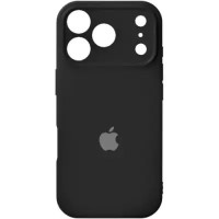 Чехол-силикон оригинал Case Full Camera iPhone 17 Pro Max (Black / Черный)