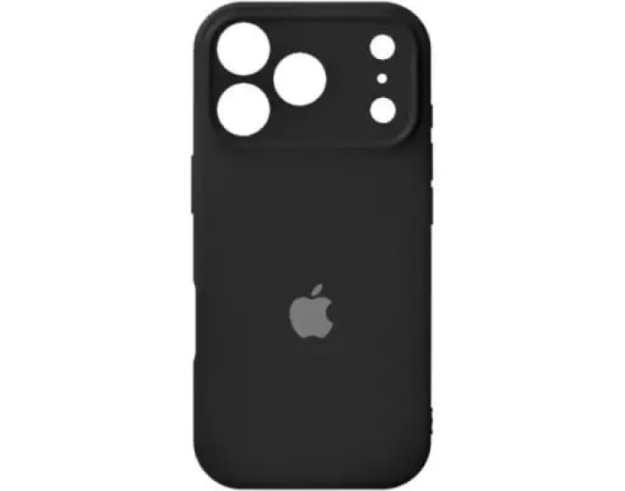 Чехол-силикон оригинал Case Full Camera iPhone 17 Pro Max (Black / Черный)