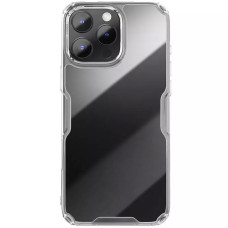 Чехол-силикон Nilkin Natural Pro Series iPhone 16 Pro Max, Clear
