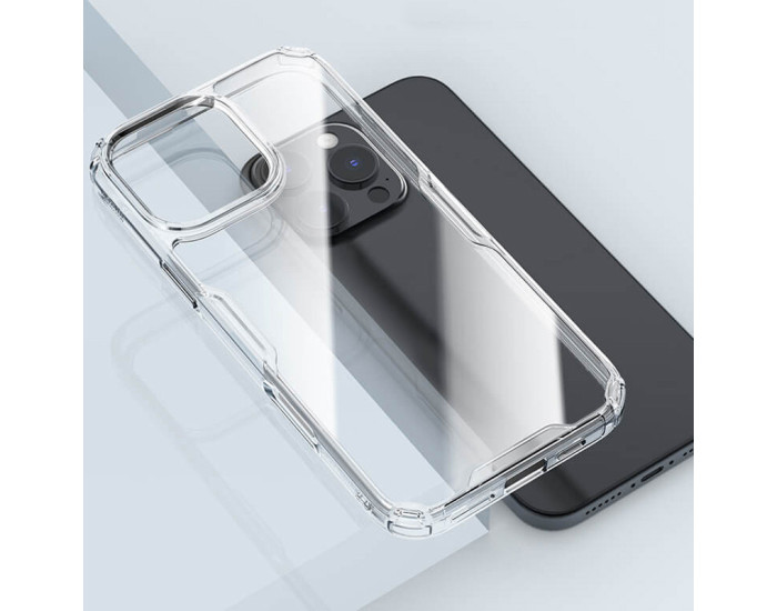 Чехол-силикон Nilkin Natural Pro Series iPhone 16 Pro Max, Clear