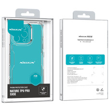 Чехол-силикон Nilkin Natural Pro Series iPhone 16 Pro Max, Clear