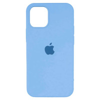 Чехол-силикон оригинал Full Soft Matte iPhone 13 Pro Max, Light blue