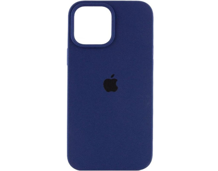 Чехол-силикон оригинал Full Soft Matte iPhone 13 Pro Max, Midnight blue