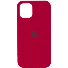 Чехол-силикон оригинал Full Soft Matte iPhone 16 Pro Max (Красный / Rose Red)