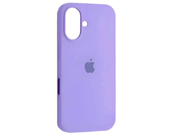 Чехол-силикон оригинал Full Soft Matte iPhone 16 Plus, Lilac