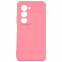 Чохол-силікон Getman Liquid Silk Full Camera Xiaomi Redmi 15 (UA/Europe 171mm) Рожевий