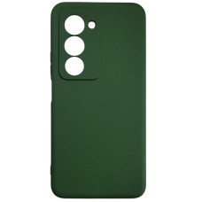 Чехол-силикон Getman Liquid Silk Full Camera Xiaomi Redmi 15 (UA/Europe 171mm) темно-зеленый