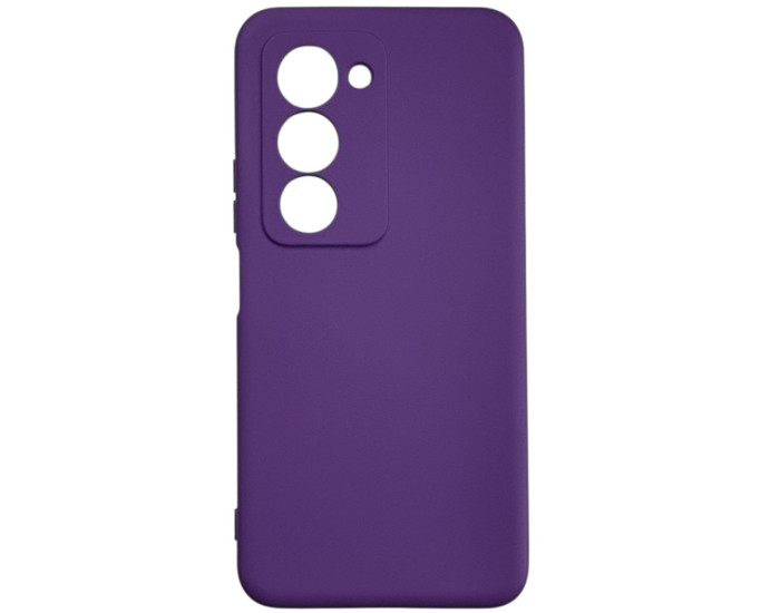 Чохол-силікон Getman Liquid Silk Full Camera Xiaomi Redmi 15 (UA/Europe 171mm) фіолетовий
