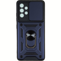 Чохол-Ударостійкий Camshield Serge Ring Samsung A32 4G, синій